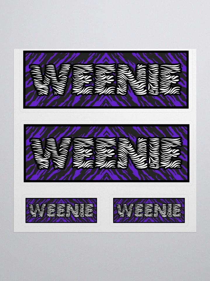 The Beanie Weenie Sticker 4 Pack product image (1)