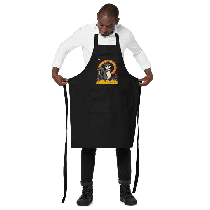 Rainbow Whimsy Squirrel Apron product image (2)