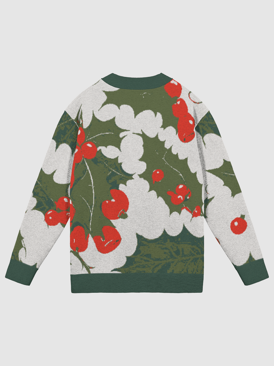 Deck the Halls Holly Berry Knitted Cardigan (Exclusive) product image (2)