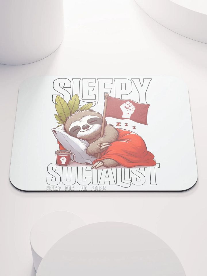 Pris - Sleepy Socialist Mousepad product image (1)