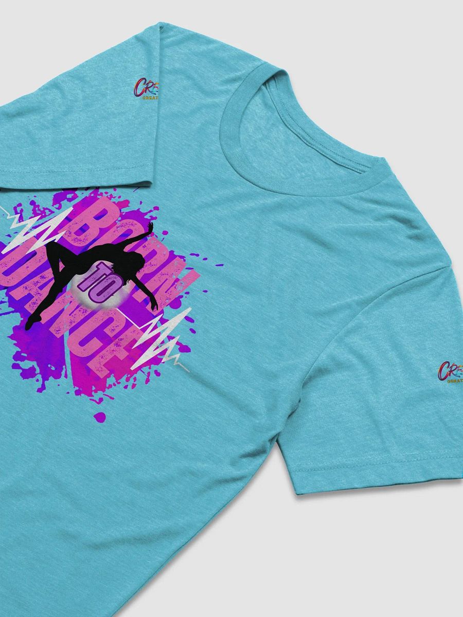Born to Dance Her Silhouette Triblend Tee product image (29)
