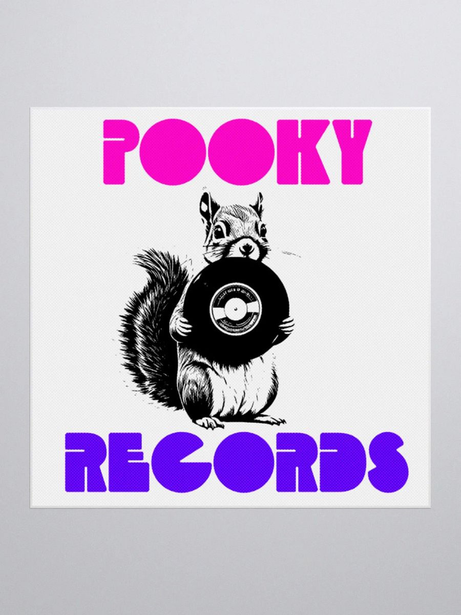 Pooky's Vinyl Squirrel Sticker product image (3)