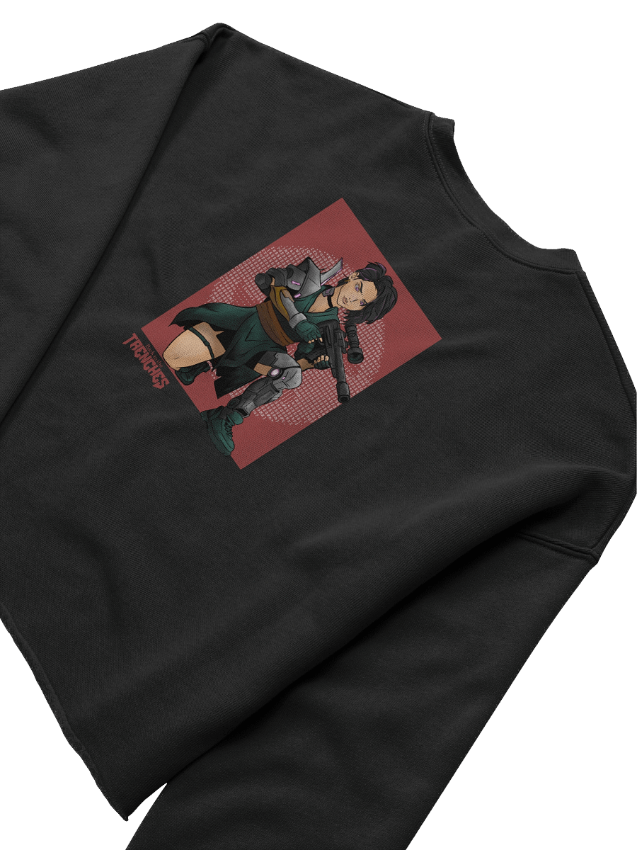 BACK TO THE TRENCHES CROP SWEATSHIRT product image (6)