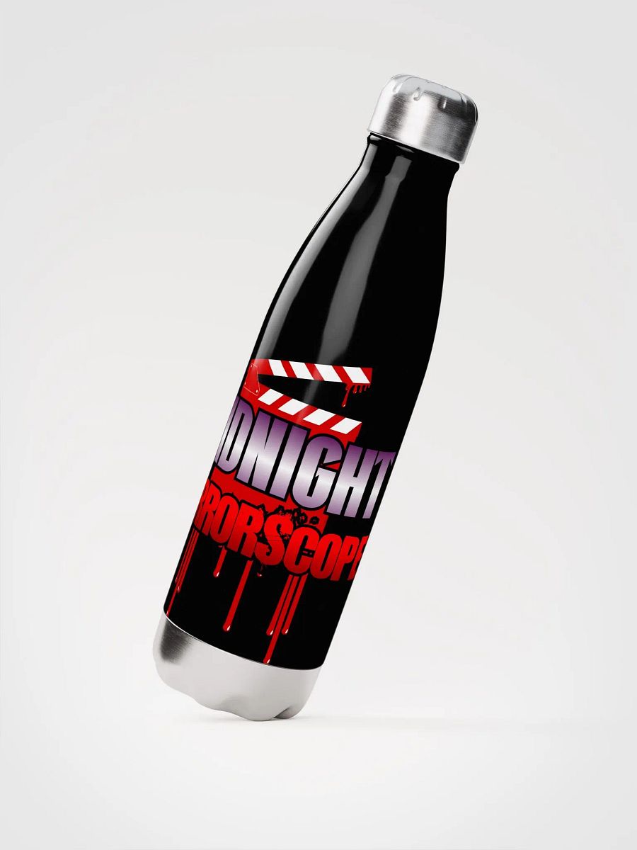 Midnight HorrorScope Bloody Clapperboard Stainless Water Bottle product image (2)