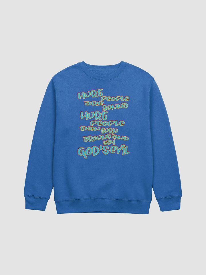 Hurt People - Blue Graffiti - Lane Seven Premium Crewneck Sweatshirt product image (2)