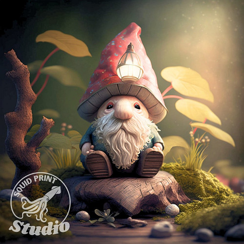 Gnome Sitting In Forest Printable Digital Wall Art - Digital Download Printable Wall Art -Squid Print Studio

https://www.squ...