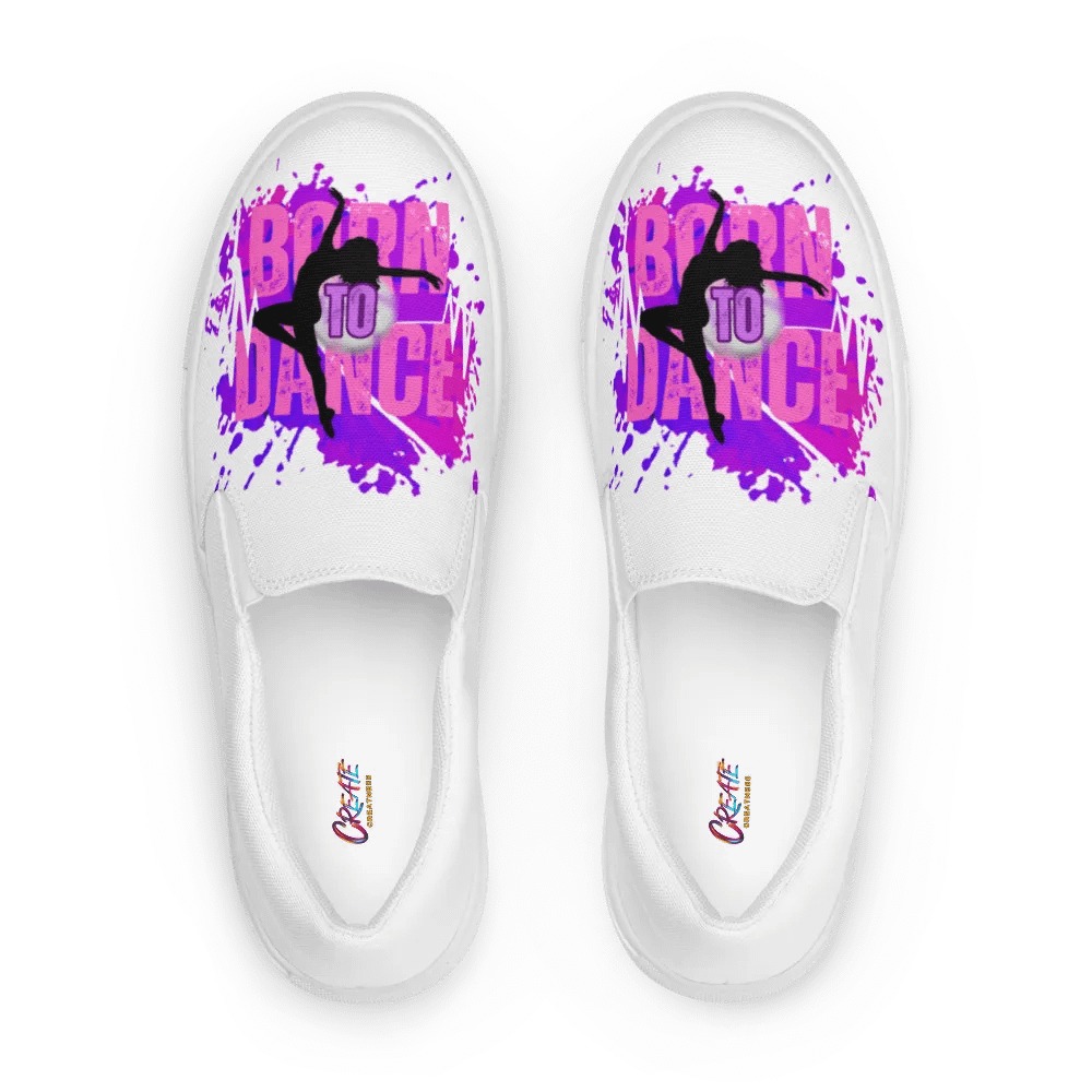Born to Dance Her Silhouette Women's Slip-Ons product image (1)