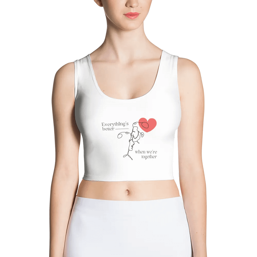 Everything's better when we are together | Women's cropped tank top product image (3)