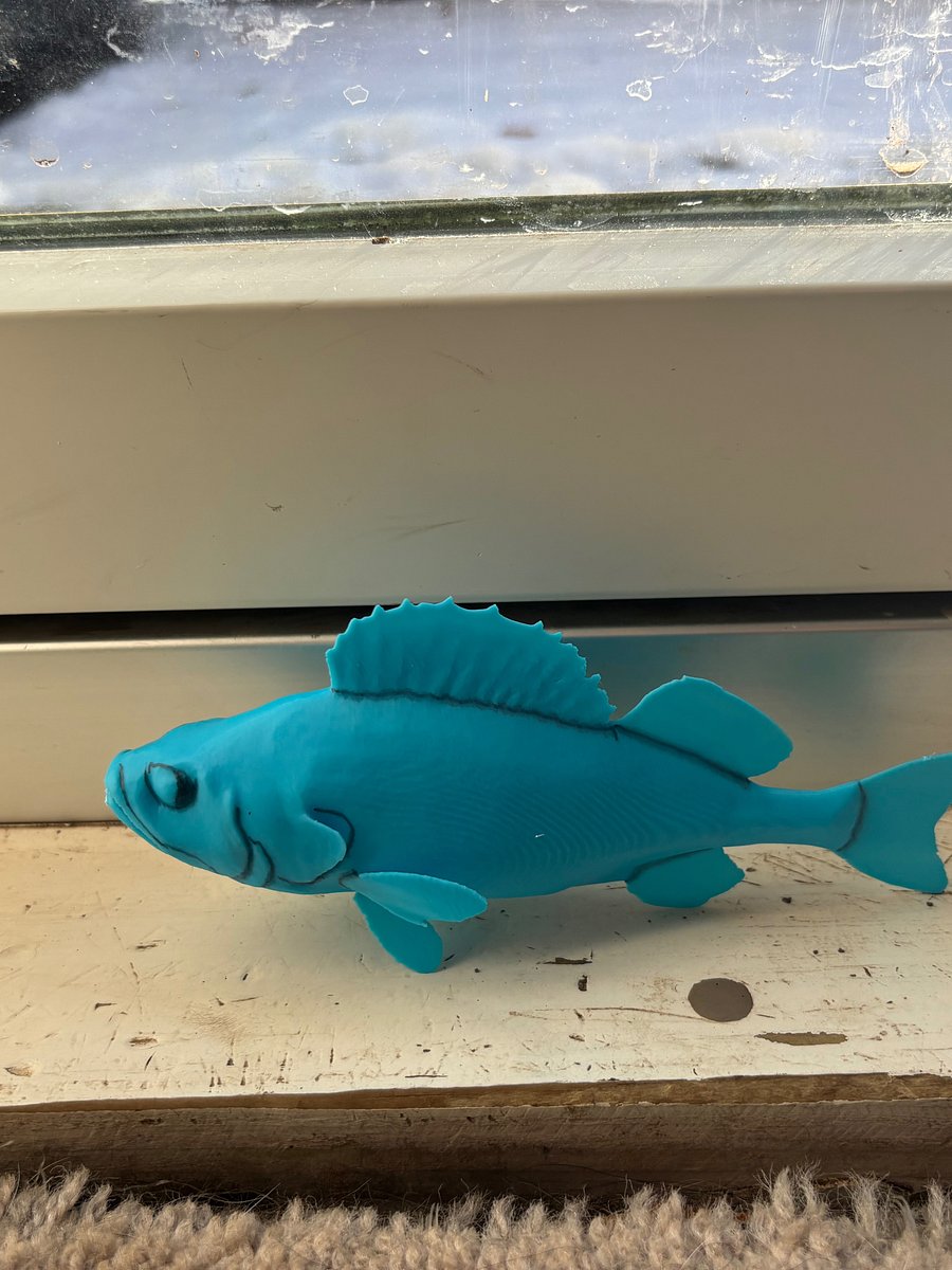 3D printed fish mount product image (1)