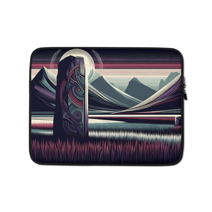 Strange Monolith - 9 Laptop Sleeve product image (1)