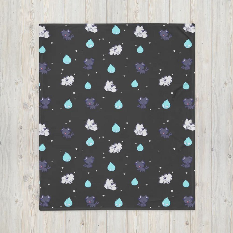 meiya, meinya & wisps blanket (black) product image (4)