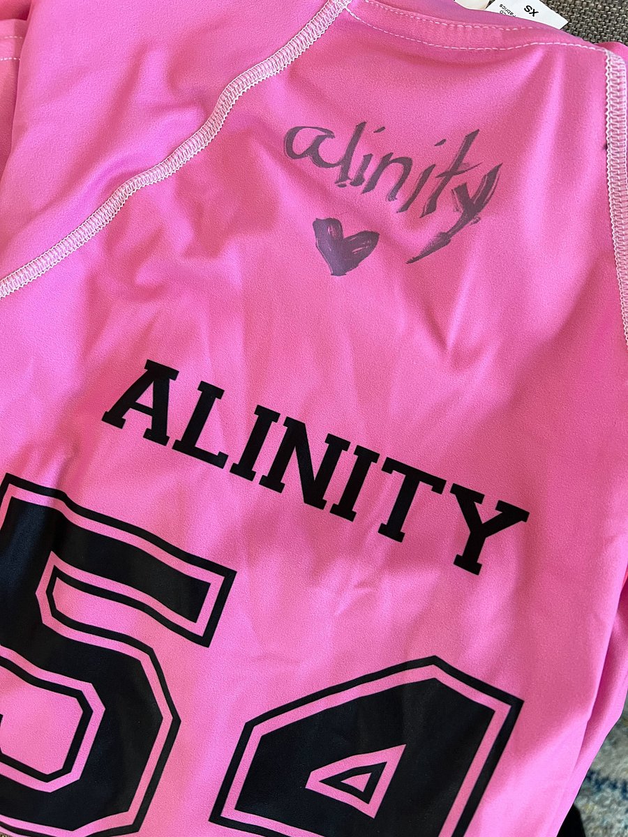 Alinity Autographed Rash Guard product image (2)