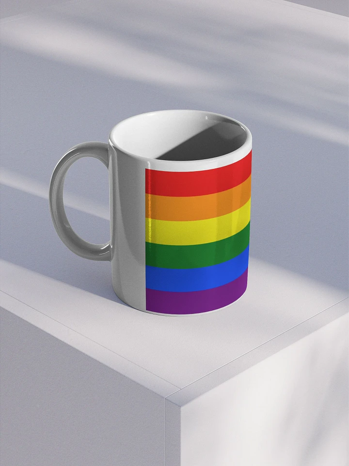 LGBTQI+ Pride Rainbow Flag Mug product image (1)