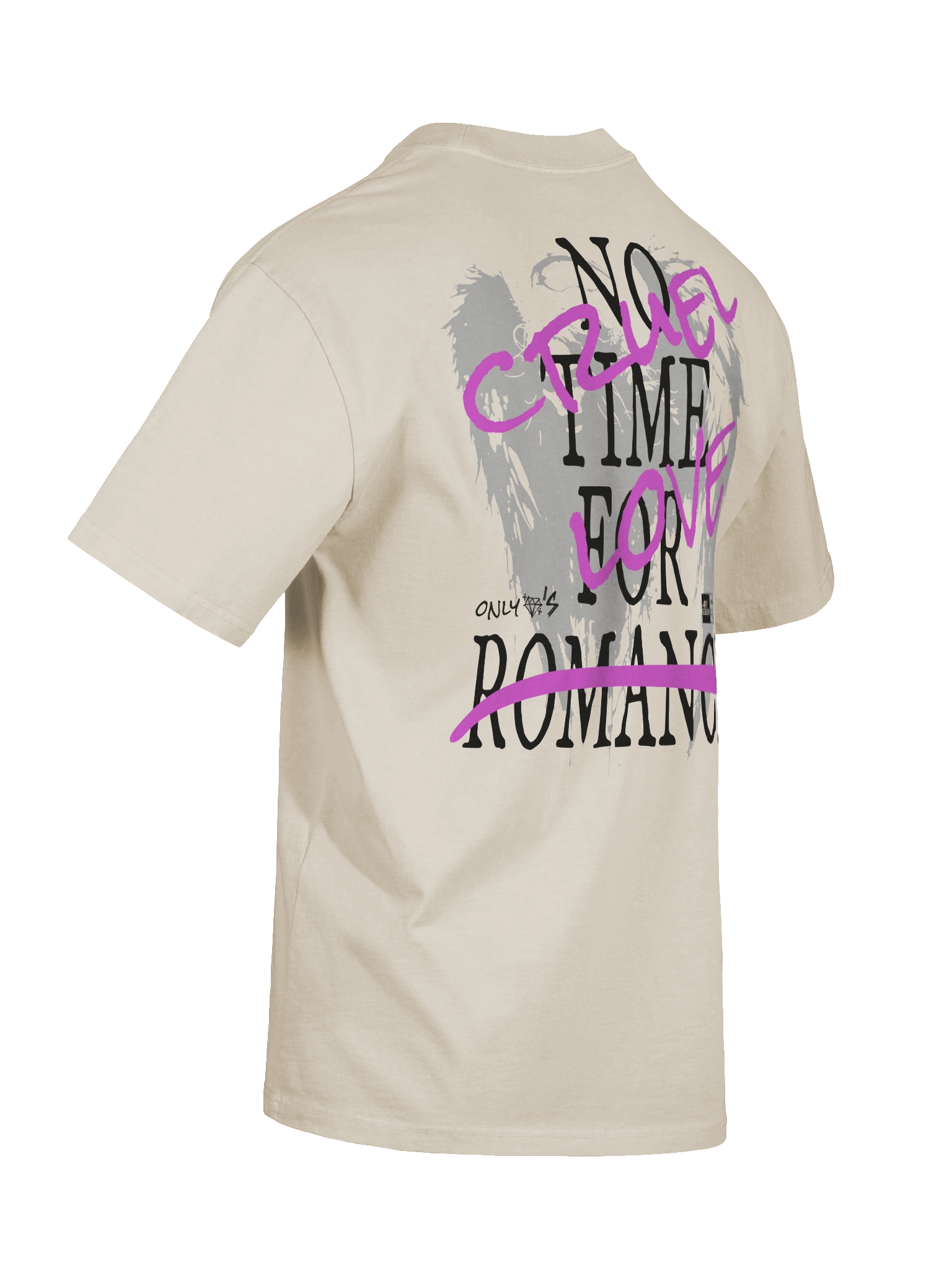 "No Angels Here" Tee: Cruel Love, Sweet Pain. 💔 product image (7)