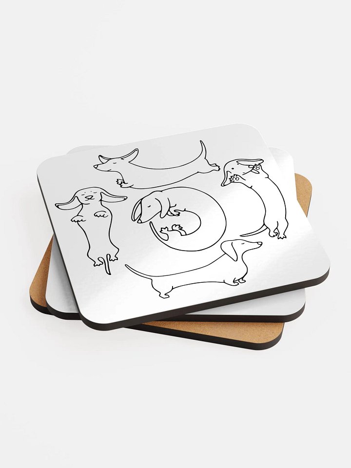 ScarletWolf Weenie Coaster product image (2)