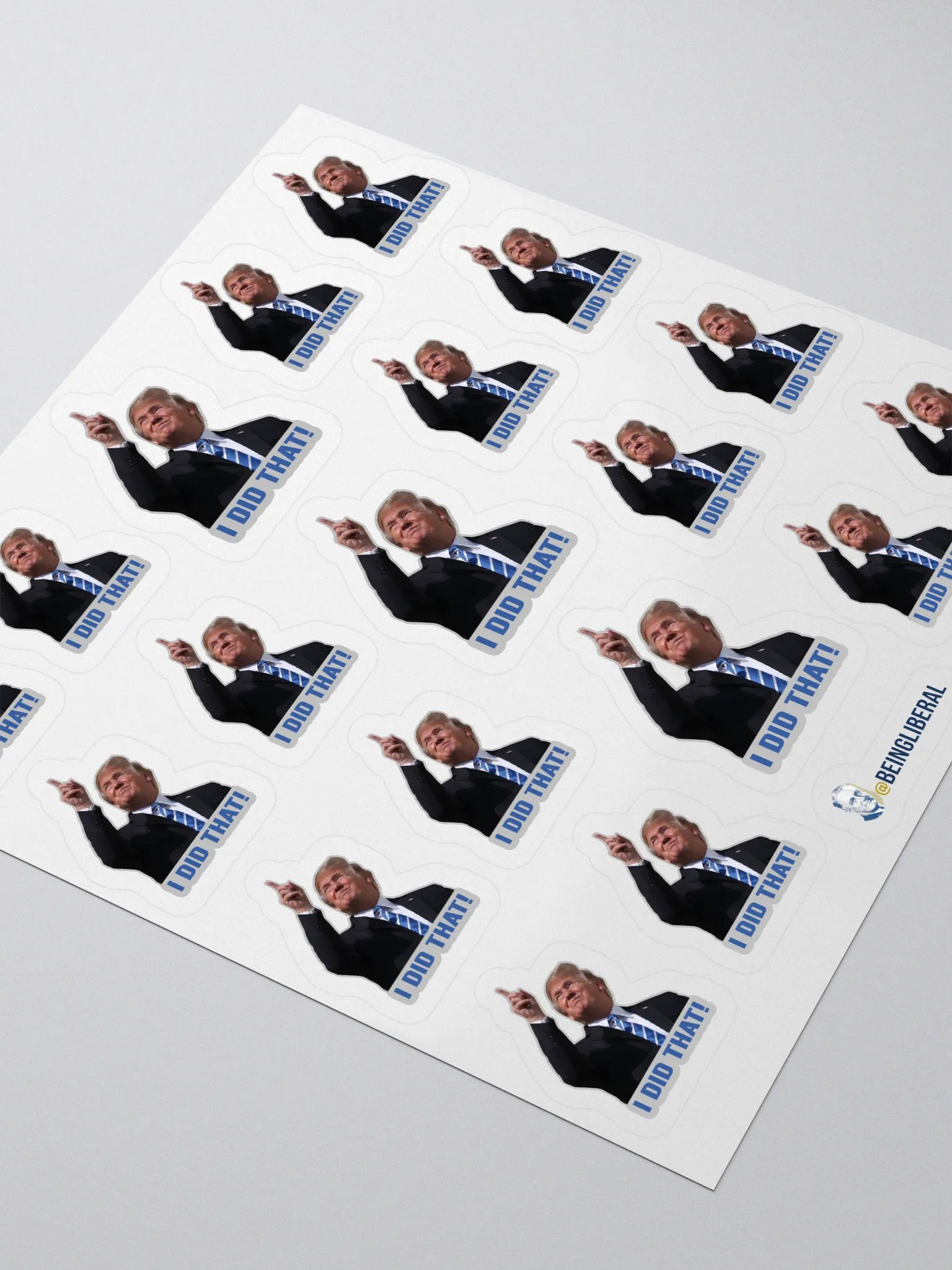 I Did That Trump Stickers - Being Liberal product image (3)