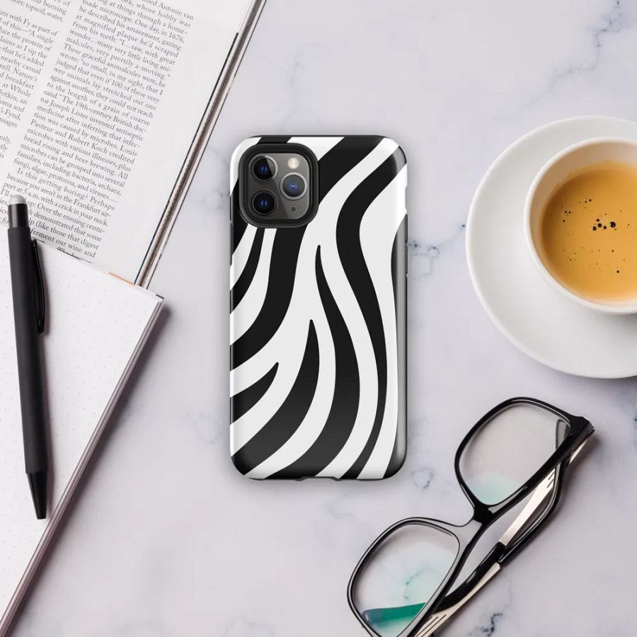 Zebra Print iPhone® Tough Case product image (6)