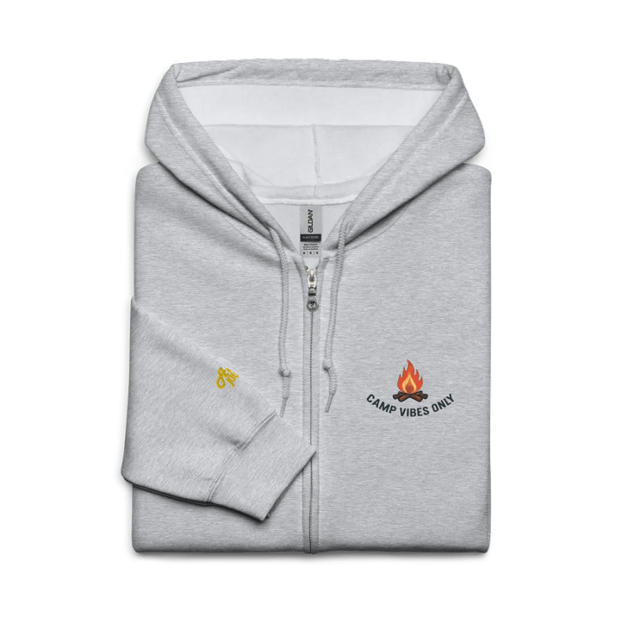 Camp Vibes Only Zip Hoodie product image (36)