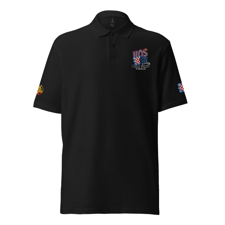 HOS Domovini Vjeran Shield Pique Polo product image (1)