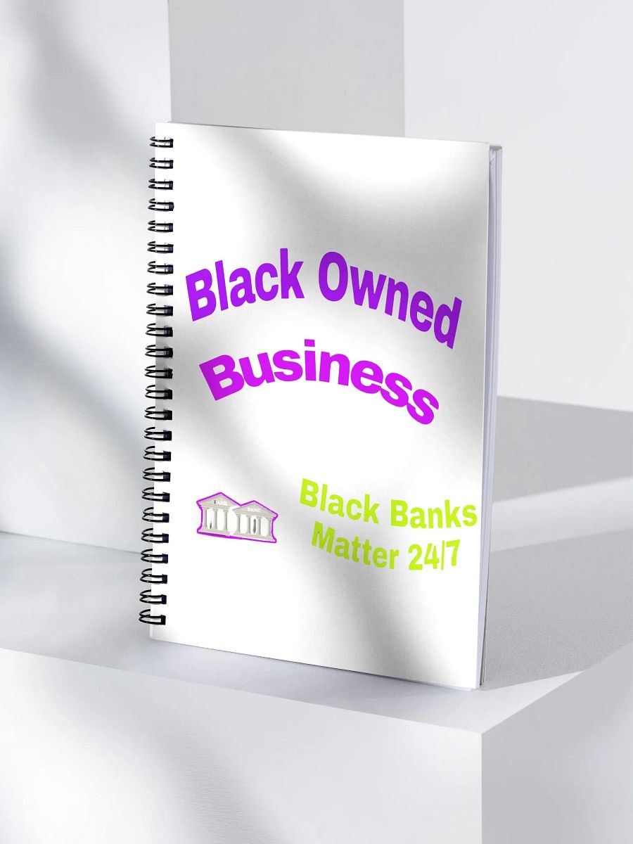 Black Banks Matter 24/7. Notebook product image (4)