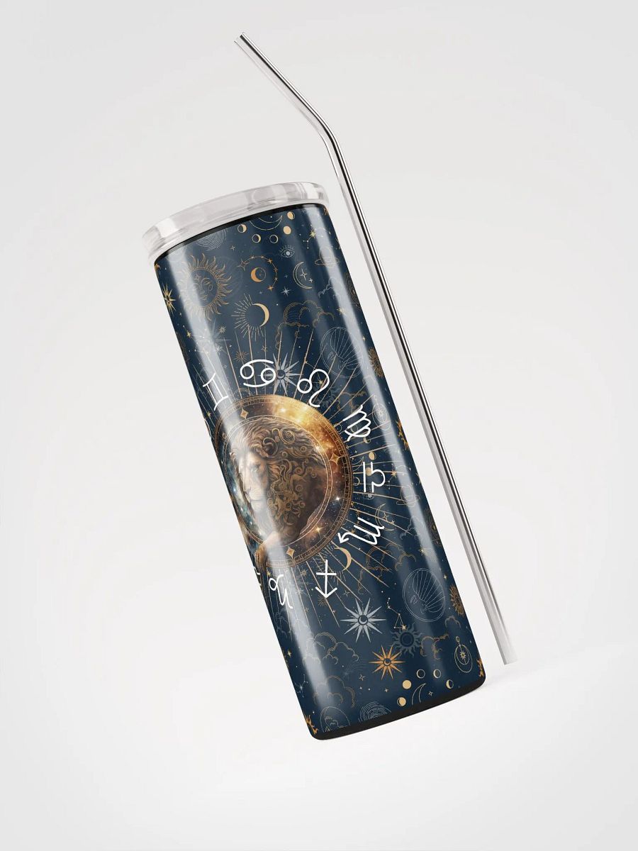 Leo Zodiac Stainless Steel Tumbler | Eco-Friendly Design! product image (3)