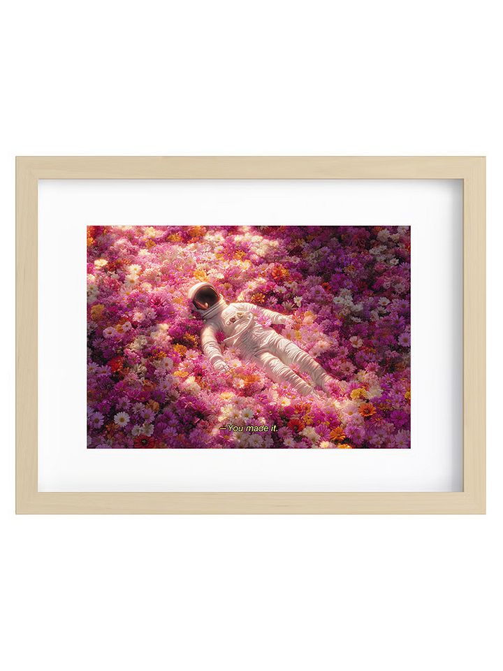You made it. – Framed Edition of 10 product image (1)