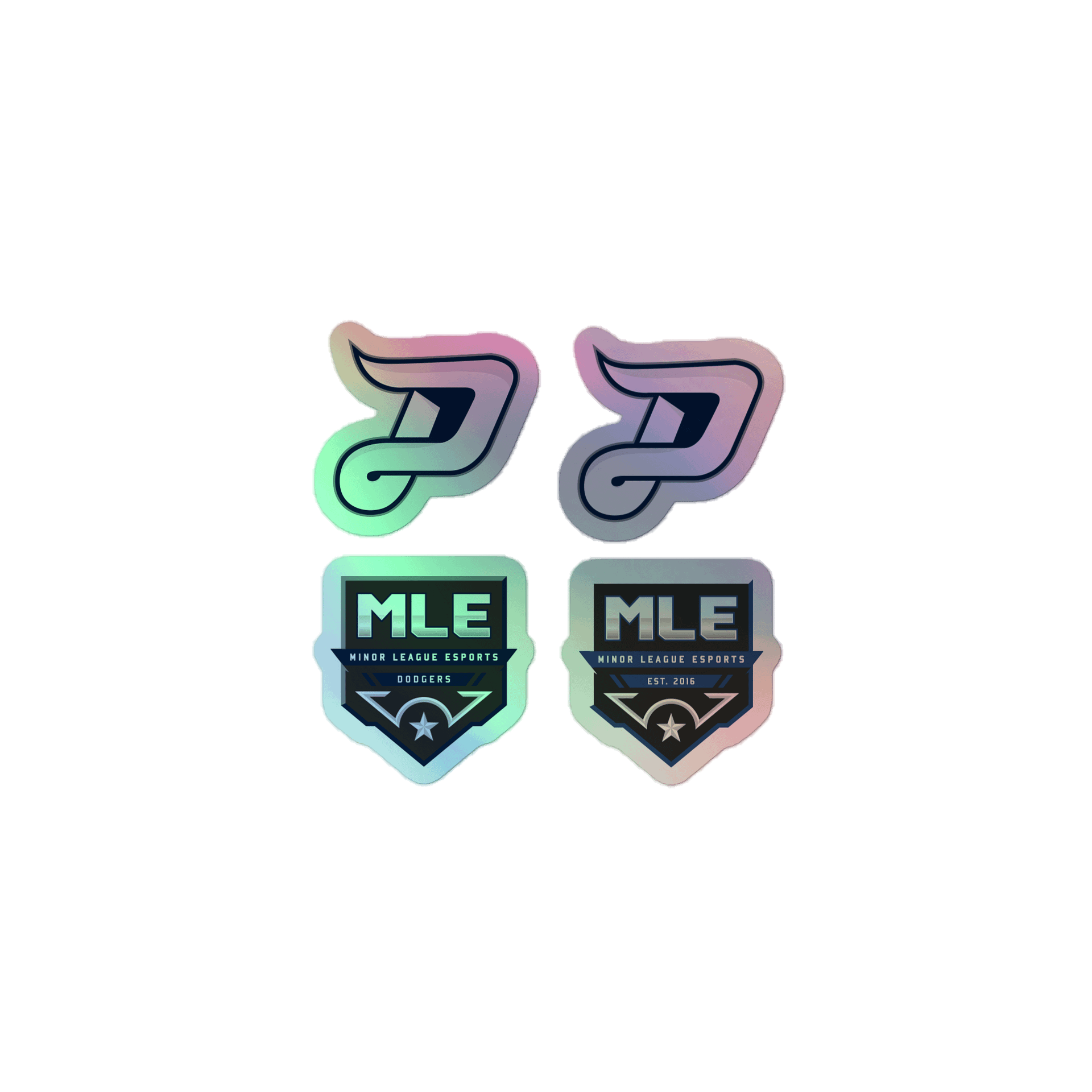 Dodgers Holographic Sticker Set product image (1)