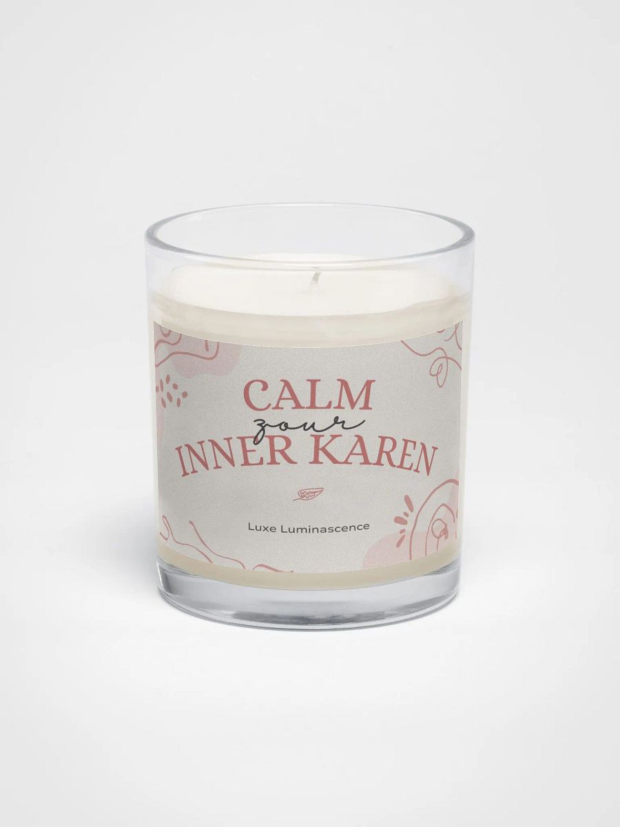 Calm Your Inner Karen Funny Quote Candles product image (1)
