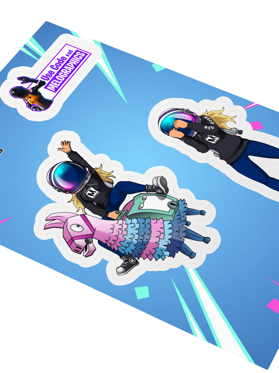 MELO Royale - Stickers (3pcs) | #MadeByMELO product image (3)