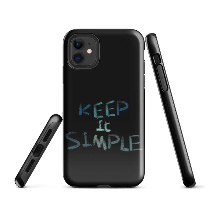 Simplicity iPhone® Tough Case product image (1)