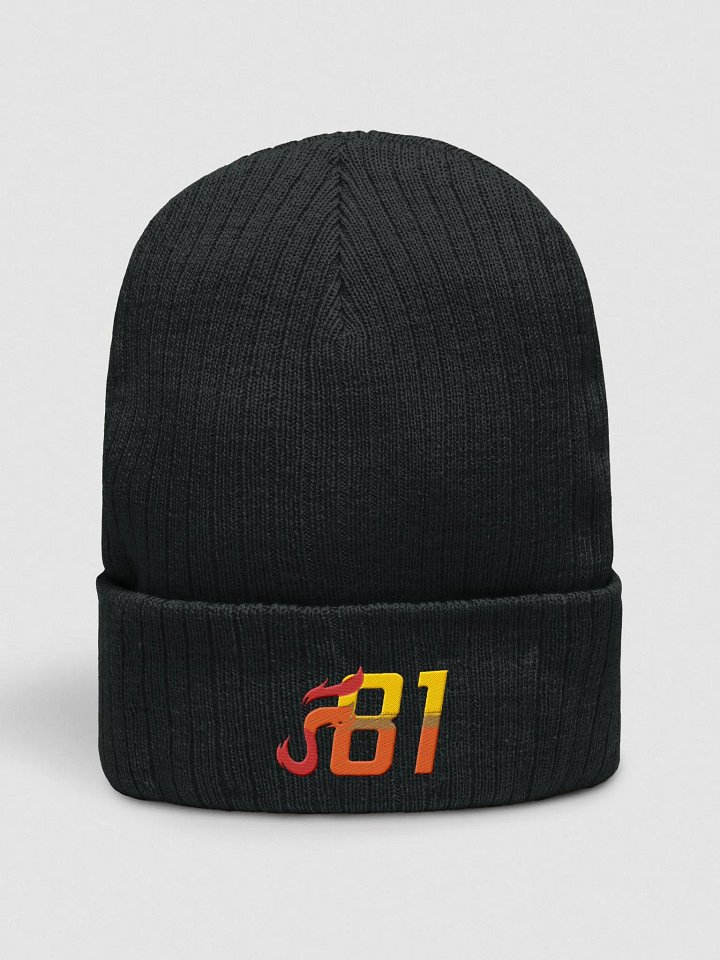 Firefighter_81 Atlantis ribbed Beanie product image (1)