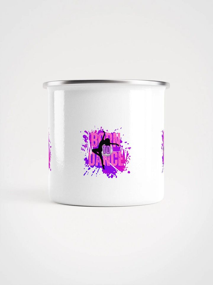 Born to Dance Her Silhouette Vibes Enamel Mug product image (2)