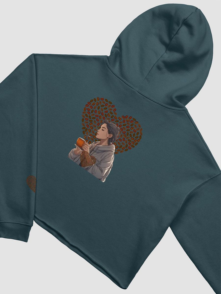 I Love Coffee Crop Top Hoodie product image (32)