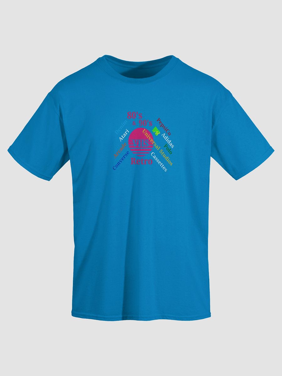 Retro Vibes VHS Circle Graphic Tee product image (3)
