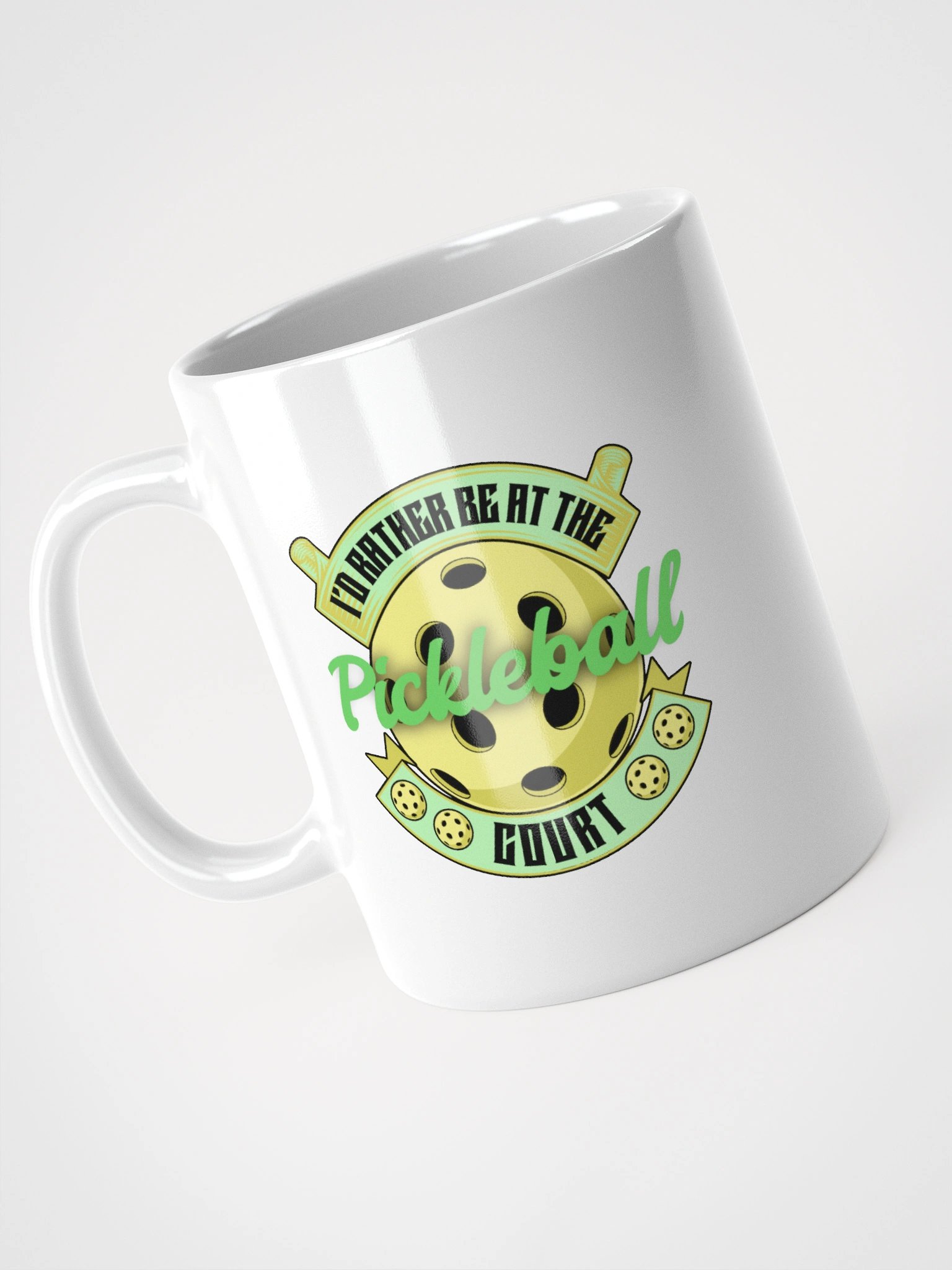 Id Rather Be At The Pickleball Court Paradise Mug product image (2)