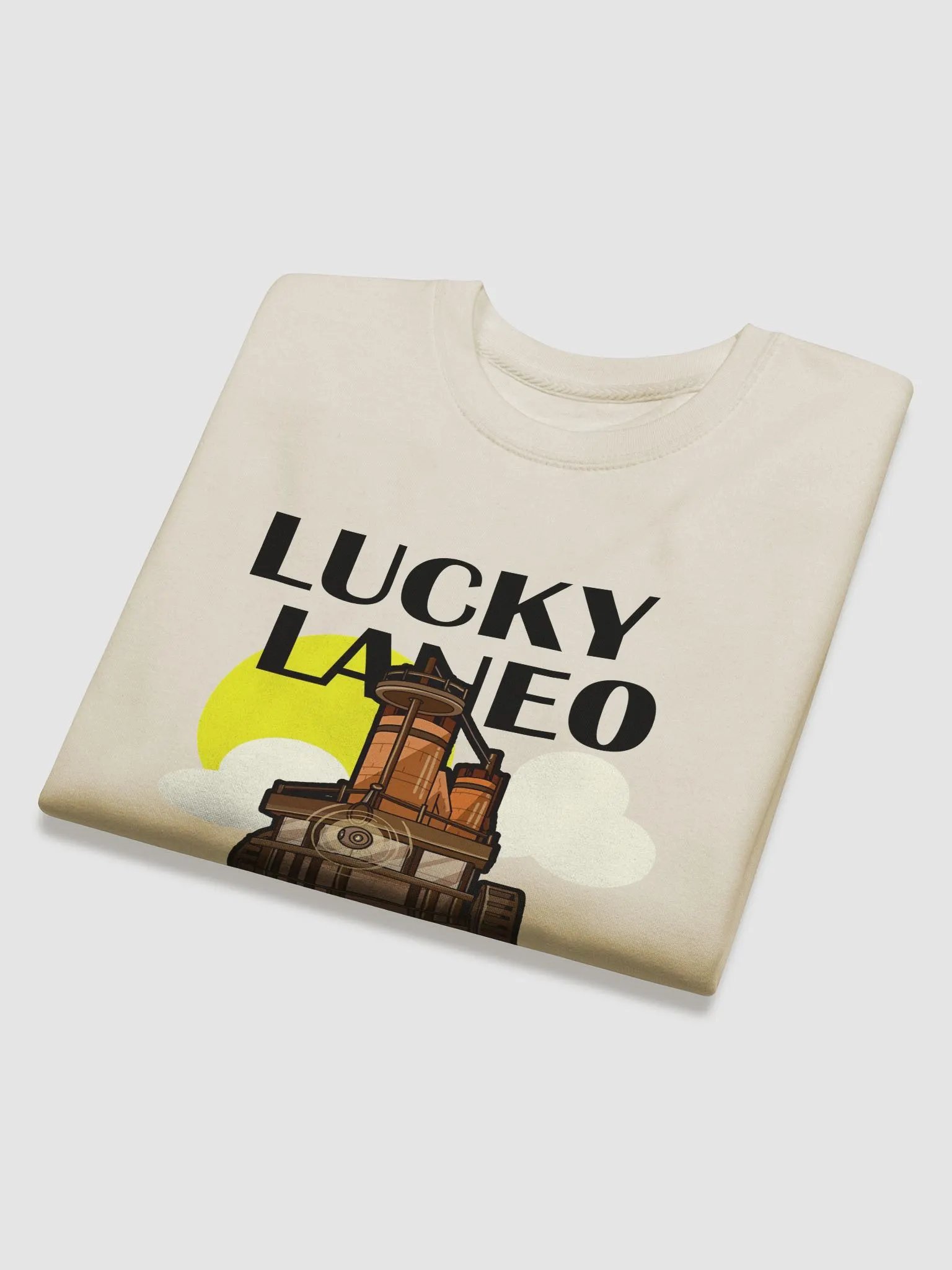 LuckyLane0 STEAMBOAT Sweatshirt (Black Text) product image (10)