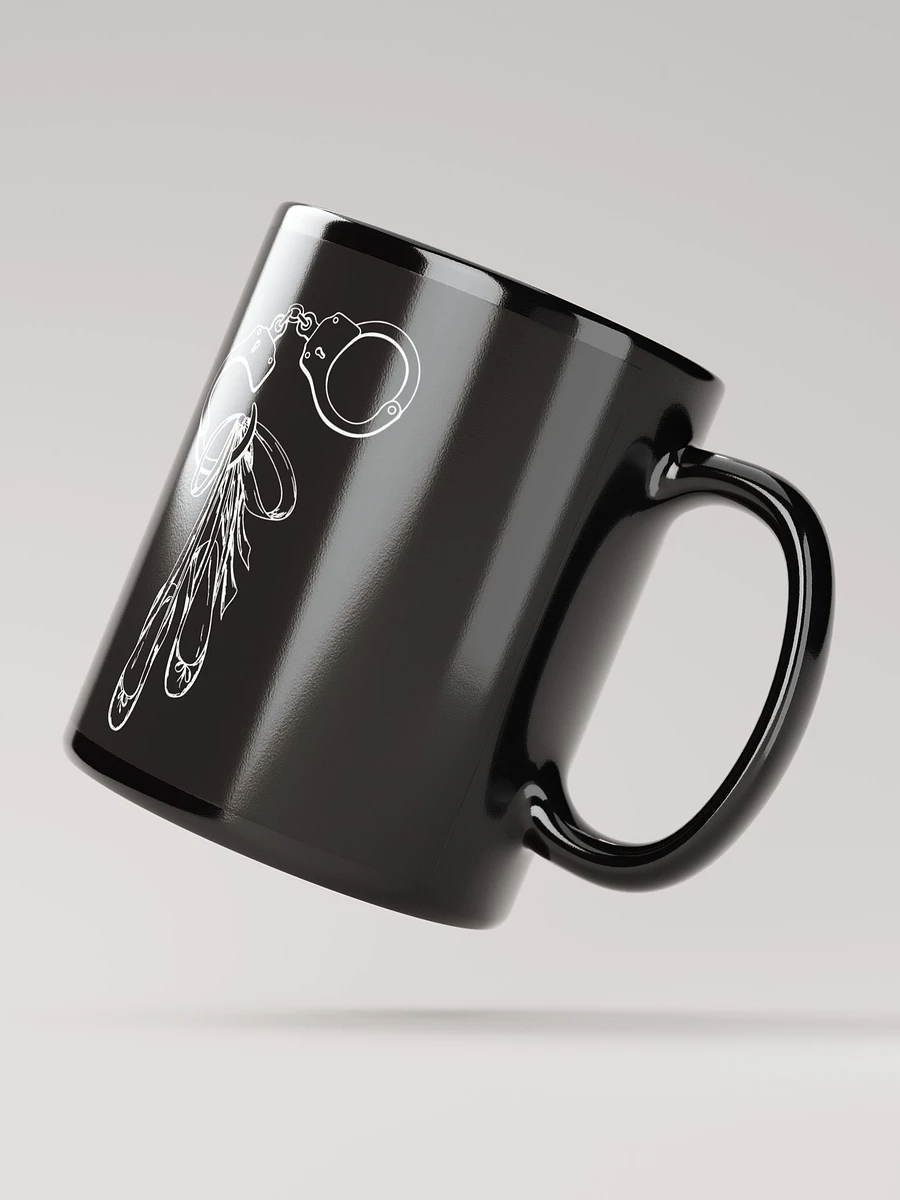 Cuffs & Ballerina Black Mug product image (3)