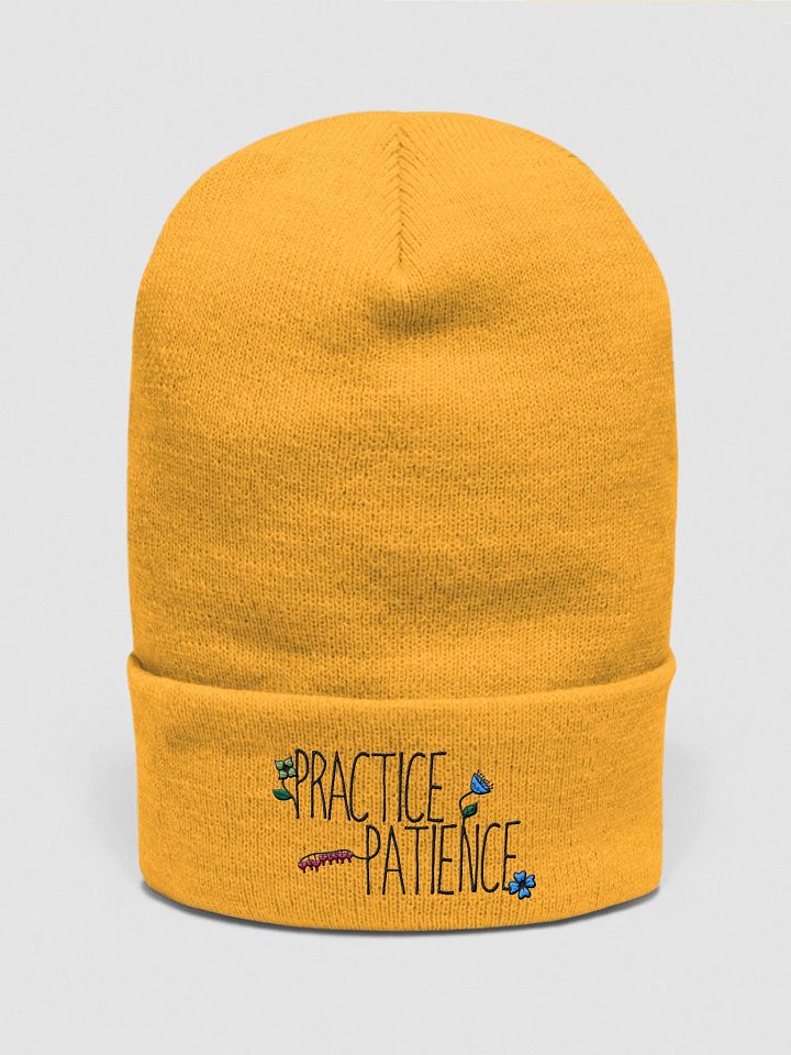Practice Patience Beanie product image (2)