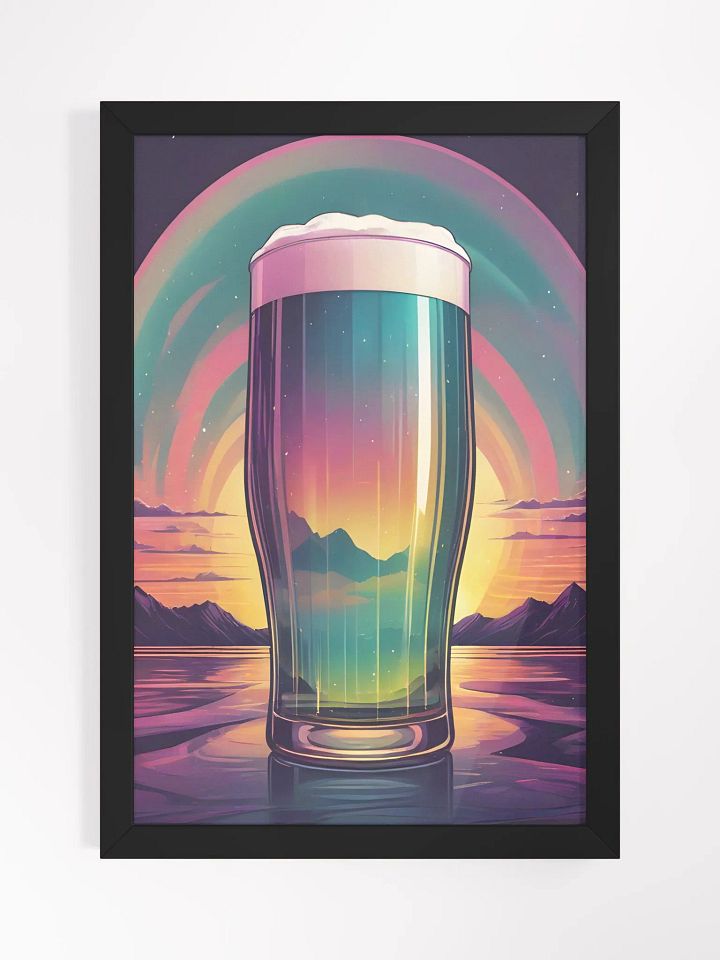 Beer Sunset Framed Poster product image (2)