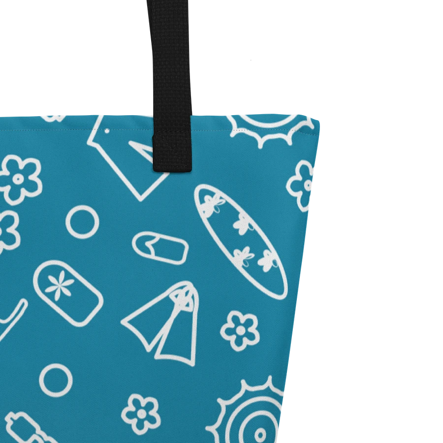 Beach Necessities Pattern All Over Print Tote product image (3)