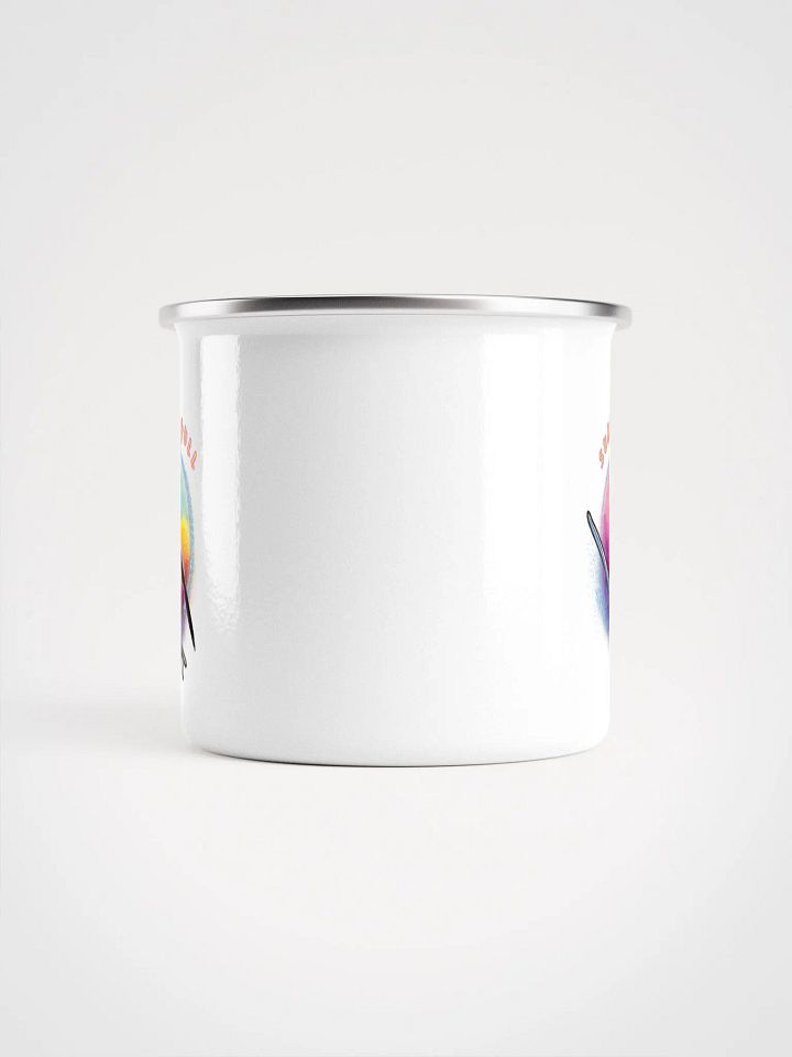 Soleil the Surfer Gull Enamel Mug product image (2)