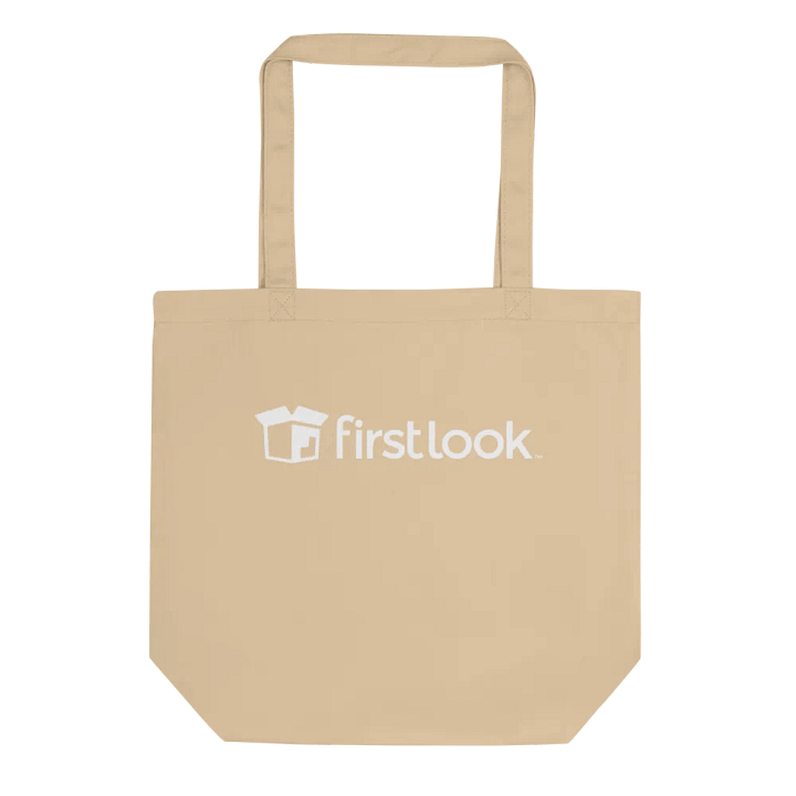 White Logo Eco-friendly Tote Bag (2 Colors) product image (3)