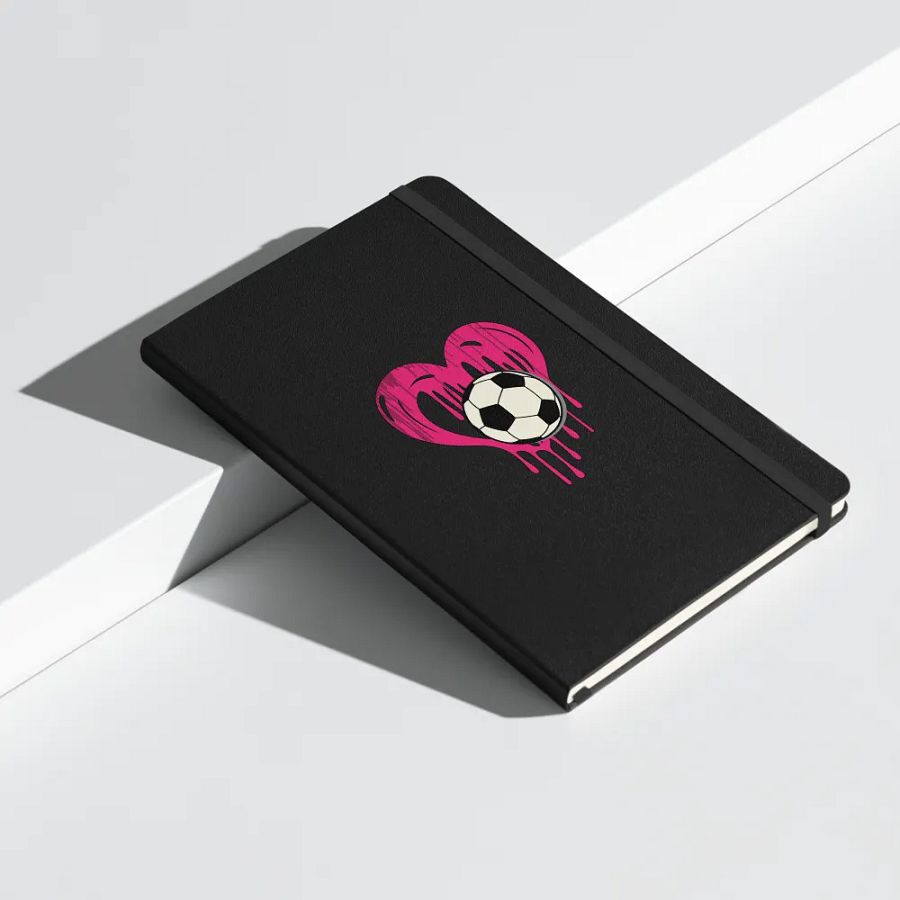 Heart Soccer Hardcover Journal product image (8)