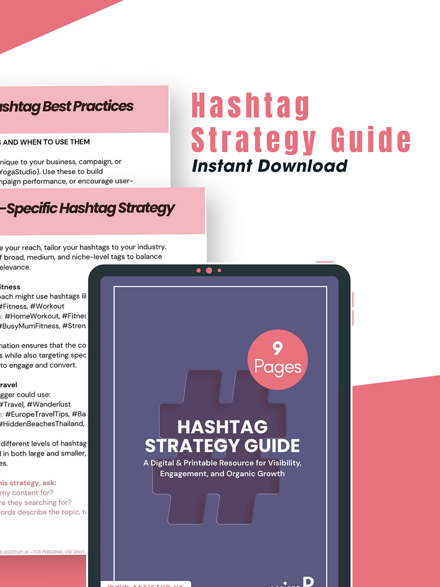 Hashtag Strategy Guide product image (2)