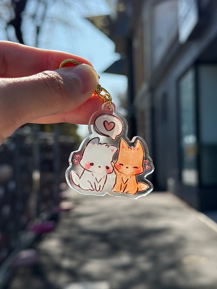 Best friends | Acrylic Keychain product image (1)