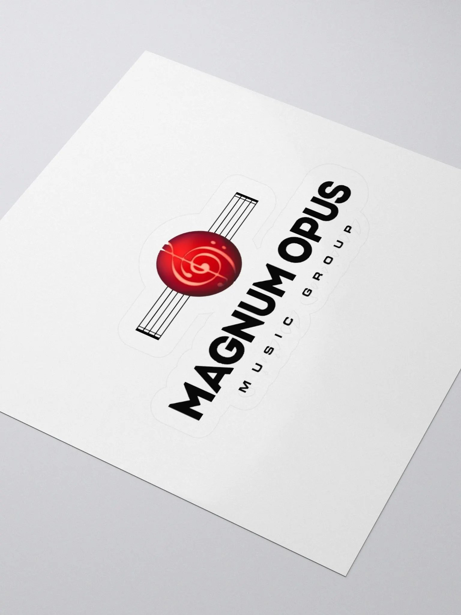 Magnum Opus Music Group - Kiss Cut Stickers product image (7)
