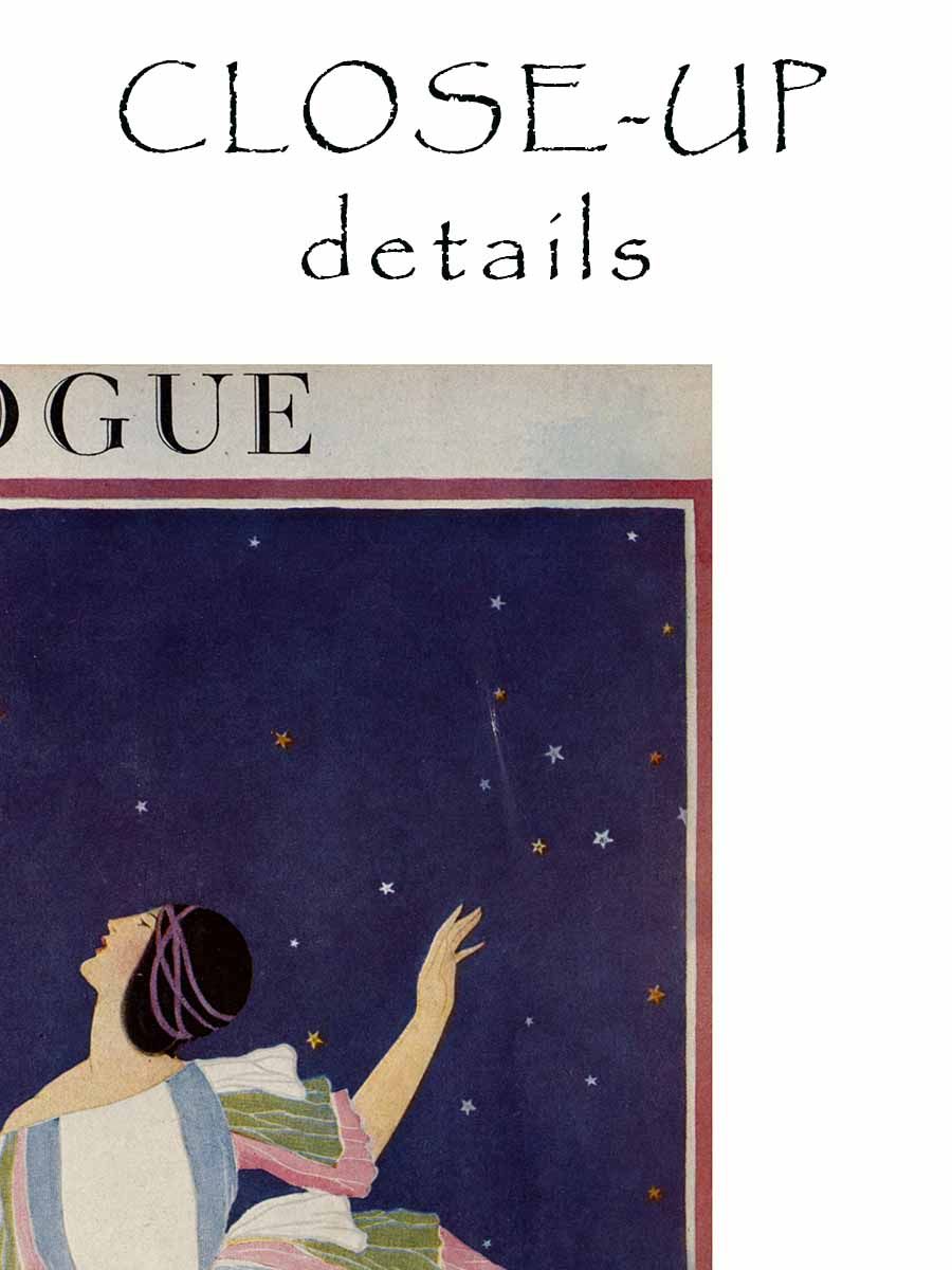 Vintage Vogue Cover October 1921 by George Wolfe Plank product image (20)