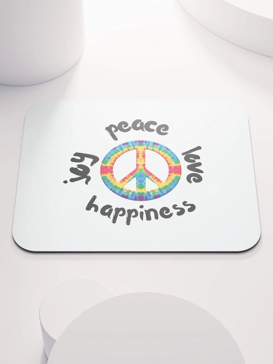 Tie-Dye Peace Mouse Pad product image (3)