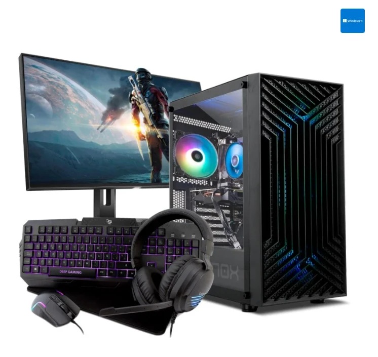 1491 Pack PC Racing Gaming + Monitor FullHD + Combo Gaming product image (1)