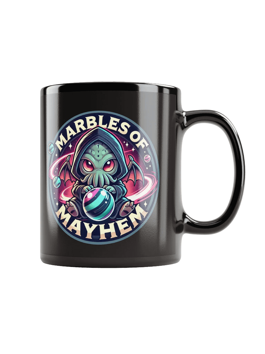 Marbles of Mayhem Black Mug product image (1)